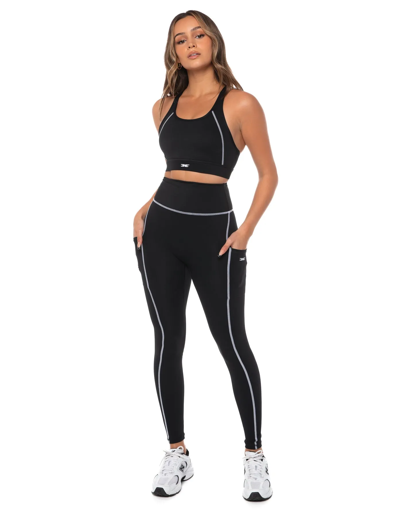 Activ Ascend Tights - Black / White