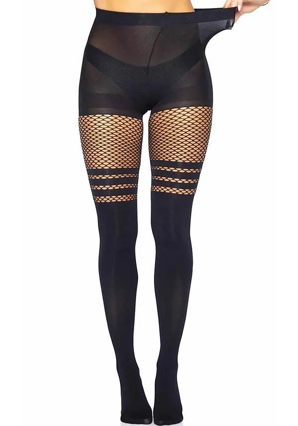 Ada Thigh High | FISHNET TIGHTS