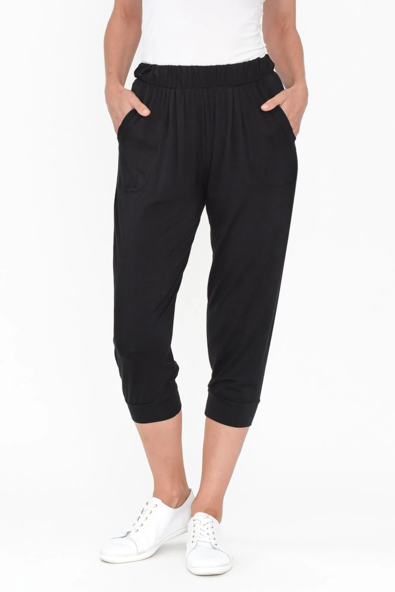 Black Tokyo Slouch Pants