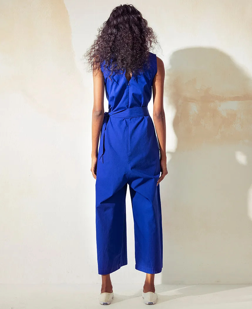 Blueish Blue Jumpsuit