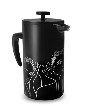 Carrol Boyes Conversation Coffee Plunger 1L - Black