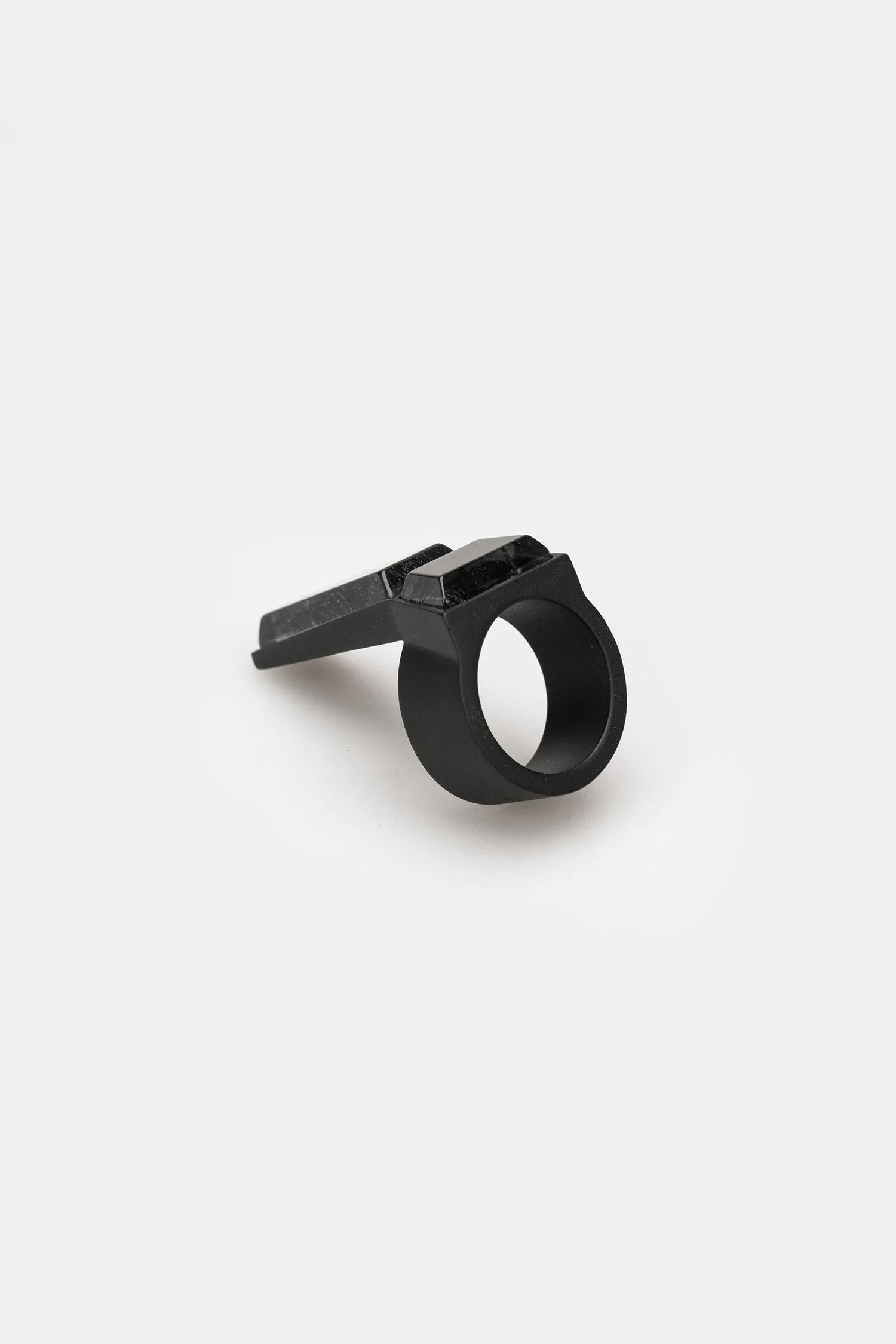 Crystal trunk ring, Black