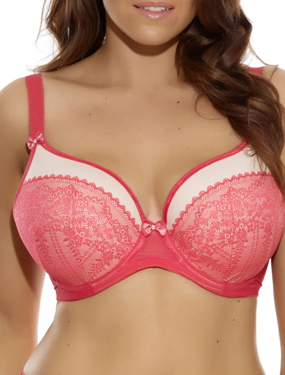 Elomi Bijou Soiree Underwire Banded Molded Bra, Watermelon