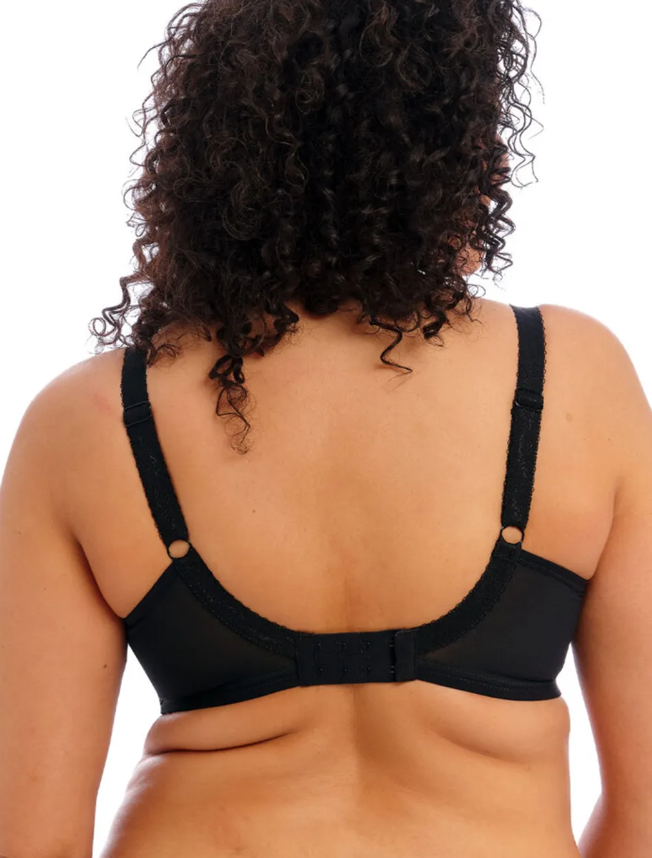 Elomi Molly Underwire Nursing Bra, Black | Black Nursing Bra From Elomi