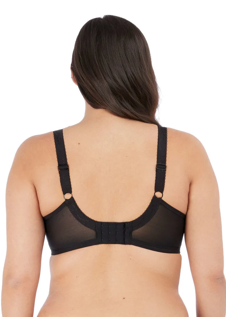 Elomi Molly Underwire Nursing Bra, Black | Black Nursing Bra From Elomi