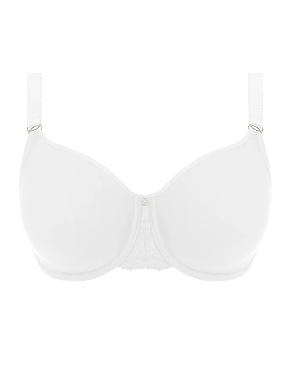 Fantasie Reflect Underwire Moulded Bra, White | White Molded Bra | White T-Shirt Bra | White Fantasie Bra