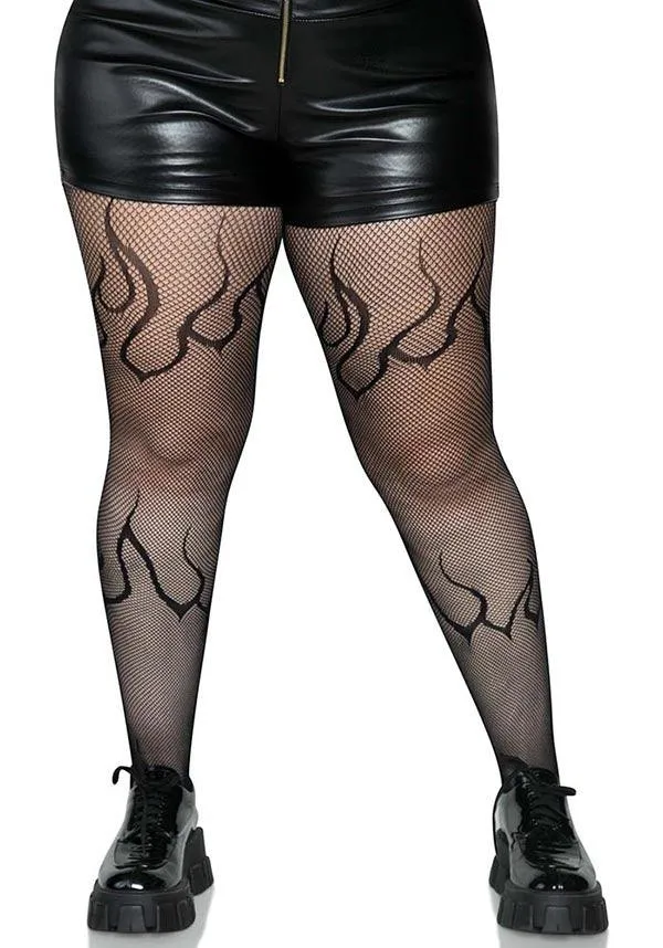 Flame | FISHNET TIGHTS