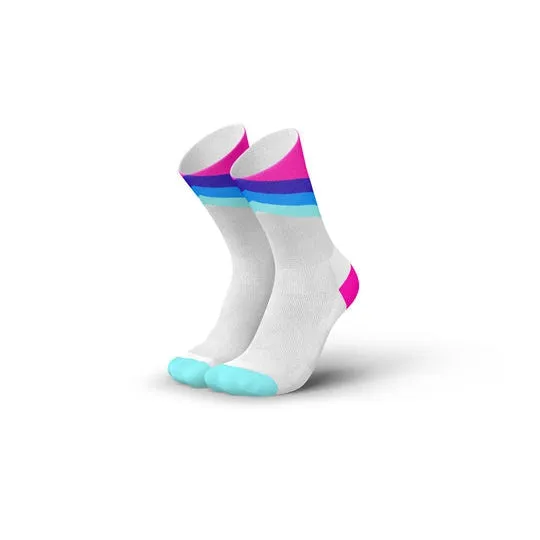 INCYLENCE Running Grades Socks - Blue Pink