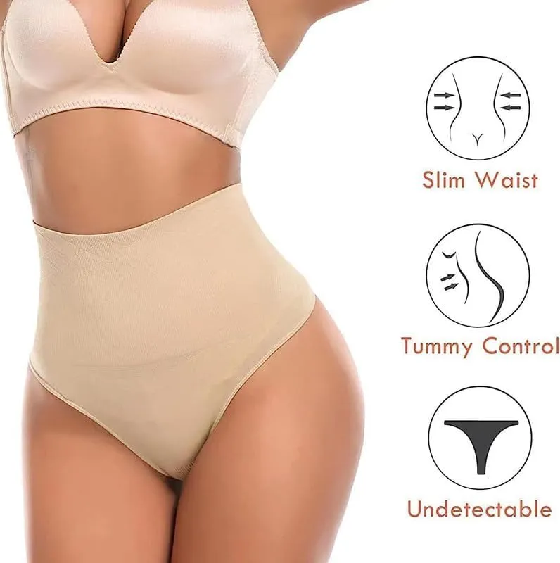 Thong Shapewear High Waist Tummy Control Panties, Shapewear Underwear Thong - The Best Tummy Control Shapewear,